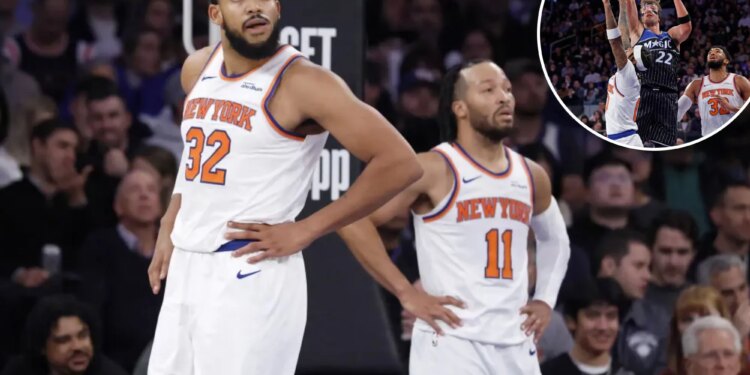 Slow-starting Knicks fall to Magic in their first loss at MSG this season