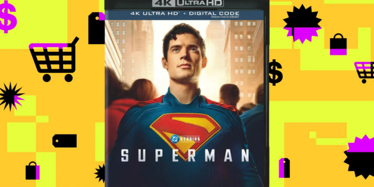 Superman and other 4K Blu-rays are $12.99 ahead of Black Friday