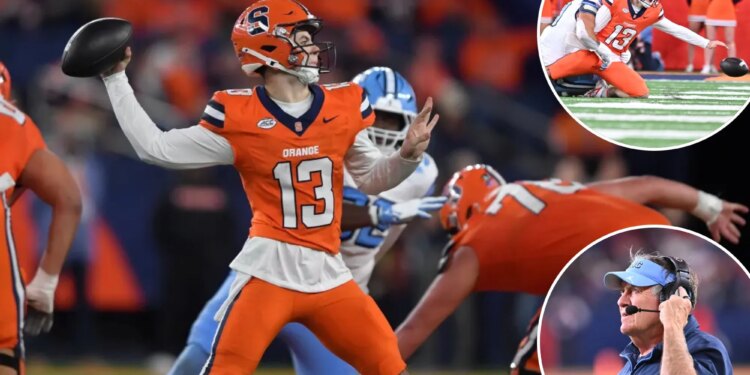 Syracuse starts a prized lacrosse recruit against Bill Belichick, North Carolina