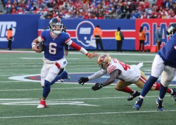 The delicate balancing act Giants face as Jaxson Dart's return nears