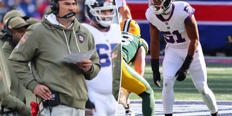 What we learned from Giants' Week 11 loss: Mike Kafka's Abdul Carter approach was telling