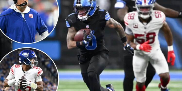 What we learned from Giants' Week 12 overtime loss to Lions