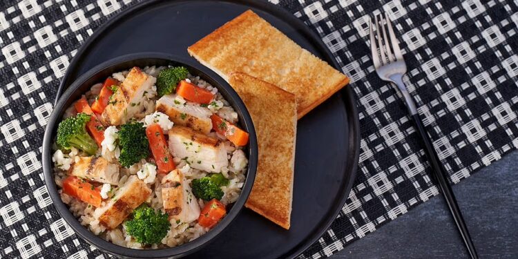 A meal from Nestle's new brand, Vital Pursuit, targeted specifically at patients on semaglutide. The firm became the first major food company to launch something like this last year