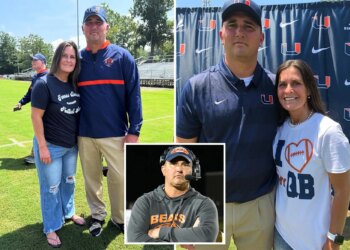 Wife of Virginia football coach Travis Turner denies accusations her missing husband is involved with child porn