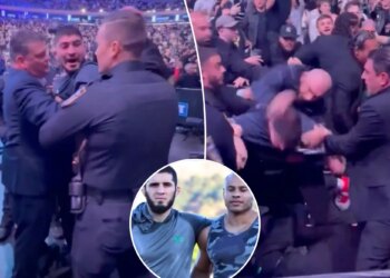 Wild UFC brawl at MSG was sparked by Dillon Danis’ controversial AI video