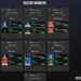 Screenshot of Boom Fantasy "Recent Winners" featuring various sports predictions and payouts.