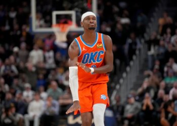 Oklahoma City Thunder guard Shai Gilgeous-Alexander.