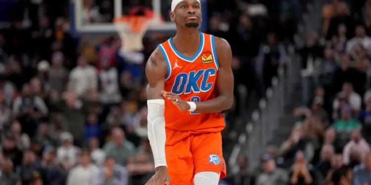 Oklahoma City Thunder guard Shai Gilgeous-Alexander.