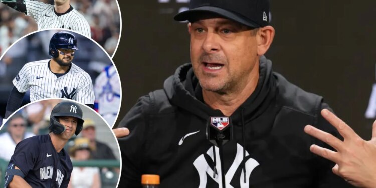 Aaron Boone weighs in on Yankees' major left-field question