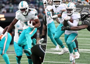 Aaron Glenn laments Jets' 'BS' rushing defense after Dolphins erupt for 239 yards