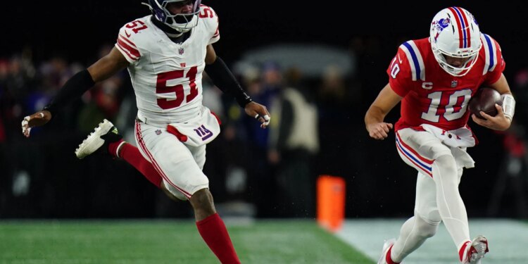 Abdul Carter gives Giants cause for concern with benchings