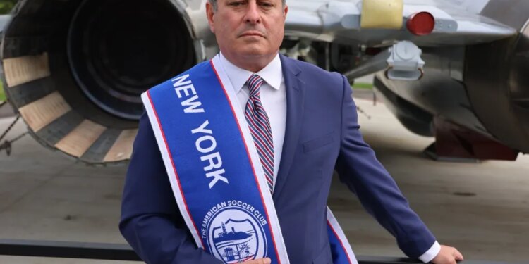 American Soccer Club general manager Jim Kilmeade