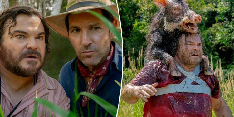 'Anaconda' review: Jack Black and Paul Rudd remake J.Lo's snake movie in funny, average comedy