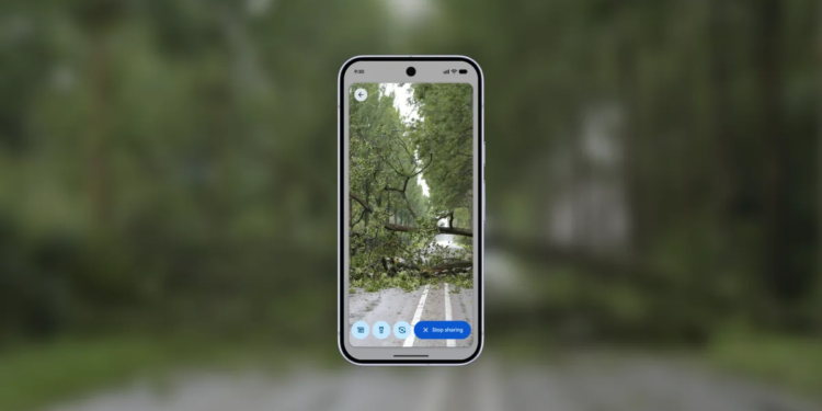 Android users can now share a live video on 911 calls