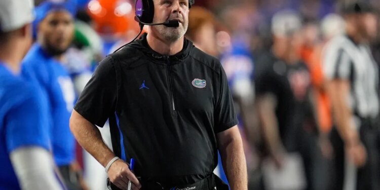 Florida fired coach Billy Napier in October 2025.