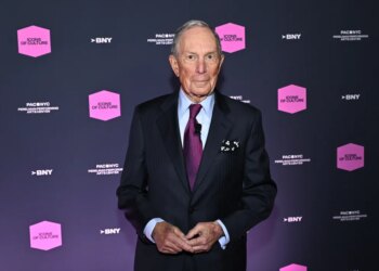 Michael Bloomberg at the PAC NYC Icons of Culture Gala.