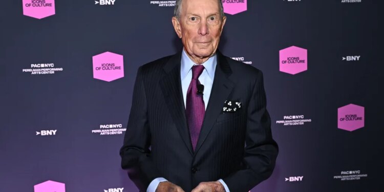 Michael Bloomberg at the PAC NYC Icons of Culture Gala.