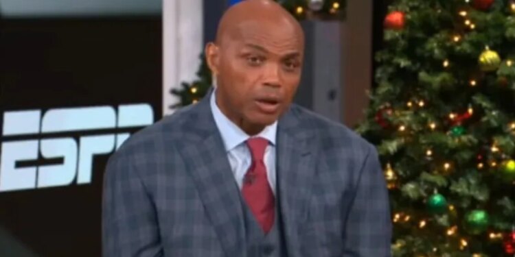 Charles Barkley during "NBA Tipoff" on Dec. 25, 2025.