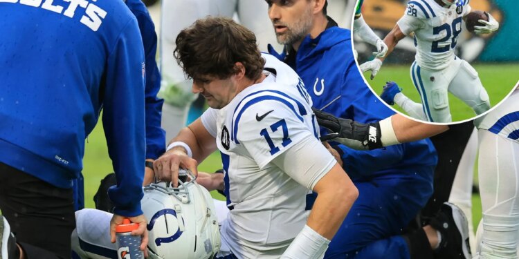 Daniel Jones' injury makes rest of Colts' fantasy football outlooks much dicier