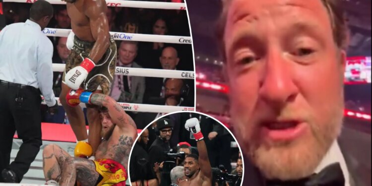 Dave Portnoy defends Jake Paul as scathing reviews for KO loss pour in