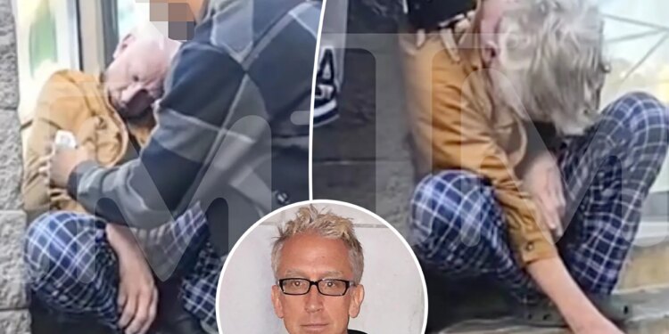 Disturbing photos show moment Andy Dick suffered apparent overdose on Hollywood street