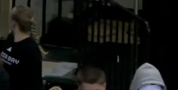 Doug Gottlieb Green Bay Robert Morris chair throw