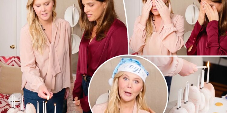 Exclusive | Amy Schumer lights Hanukkah candles, says she learned who 'real friends' were after Oct. 7