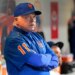 Former Mets manager Buck Showalter in the dugout just before the start of the game on Sept. 28, 2023.