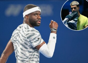Frances Tiafoe's path to his 'best tennis' starts with overcoming Carlos Alcaraz