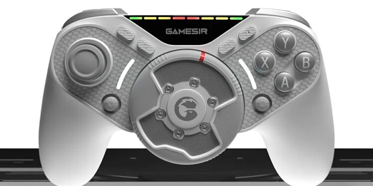 GameSir put a tiny steering wheel on its new Swift Drive controller