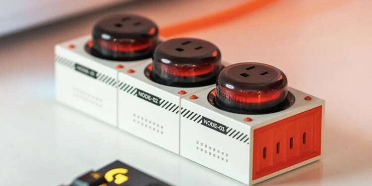 Genki’s colorful, powerful power strip is 25 percent off