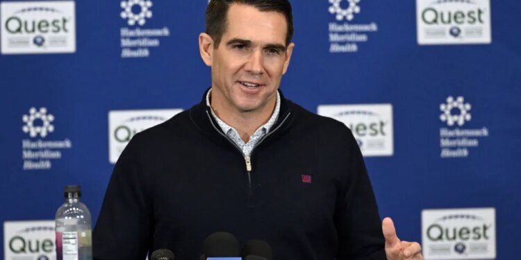 Giants general manager Joe Schoen