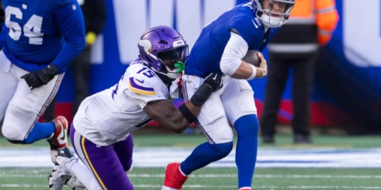 Giants crawling toward wrong side of history with woeful loss to Vikings