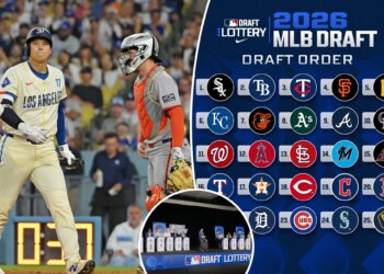 Giants get good luck in MLB draft lottery with fourth pick