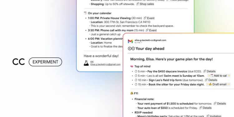 Google wants its AI assistant CC to replace your morning scroll