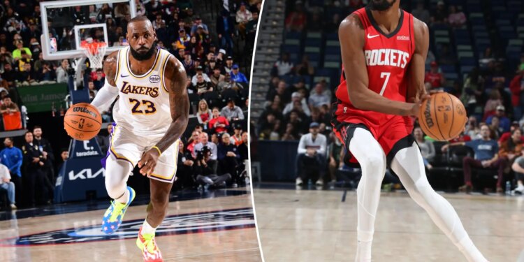 Here's how to watch Rockets vs. Lakers for free on Christmas