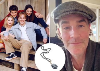 How much James Van Der Beek made after selling ‘Dawson’s Creek’ merch for cancer fight
