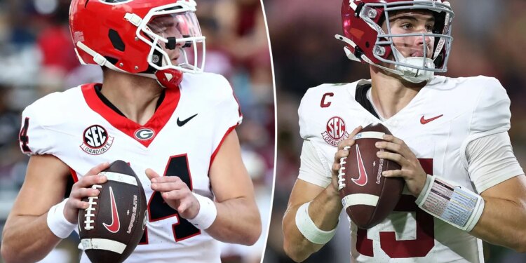 How to watch Georgia-Alabama in 2025 SEC Championship for free