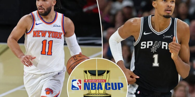 How to watch Knicks vs. Spurs in the NBA Cup finals for free