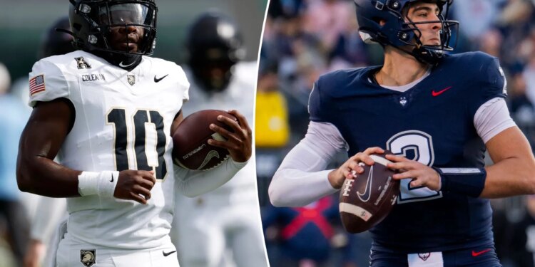 How to watch UConn-Army in the 2025 Fenway Bowl for free