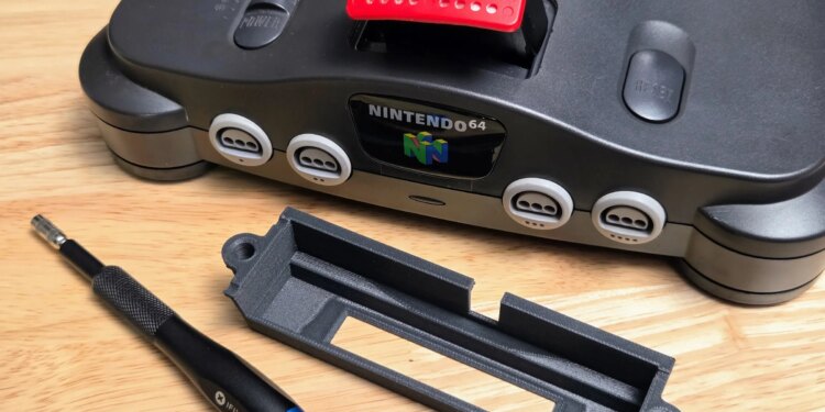 I’d already 3D printed this region-free cartridge slot; I just needed a refresher.