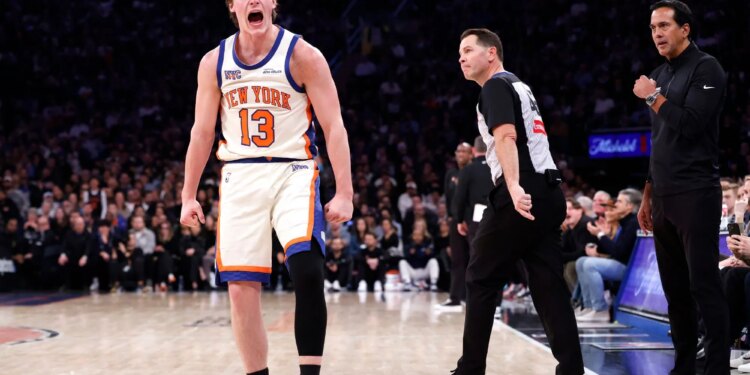 Inside Tyler Kolek's Knicks rise, how he's run with his opportunity