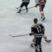 Mat Barzal winds up his stick to swing at Mason Marchment during a game on Sunday.