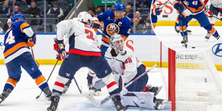 Islanders meagerly fall to Capitals after loss of Kyle Palmieri