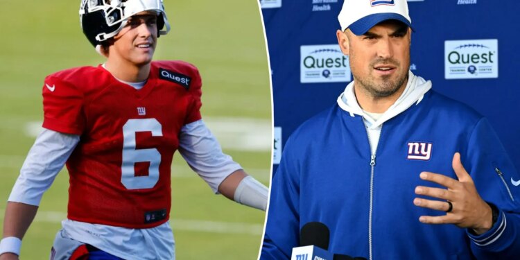 Jaxson Dart holds keys to Mike Kafka's Giants future