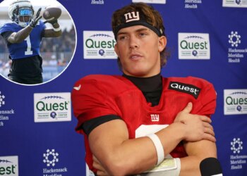 Jaxson Dart's New Year message of hope for beaten-down Giants fans