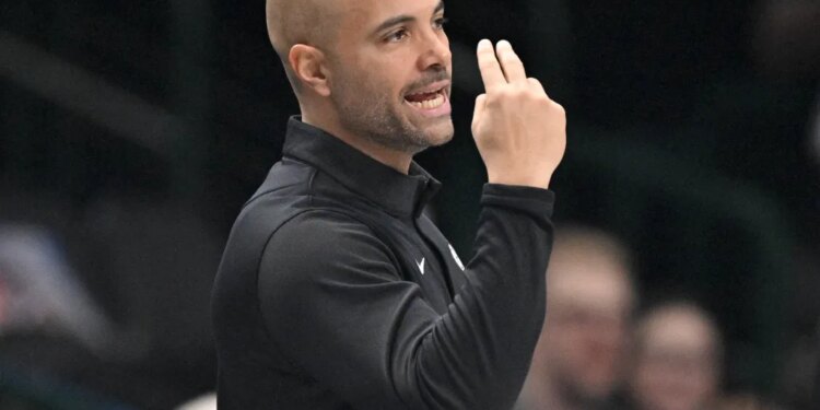 Jordi Fernández missed the Nets' win over the Bucks on Sunday because he was battling the flu.