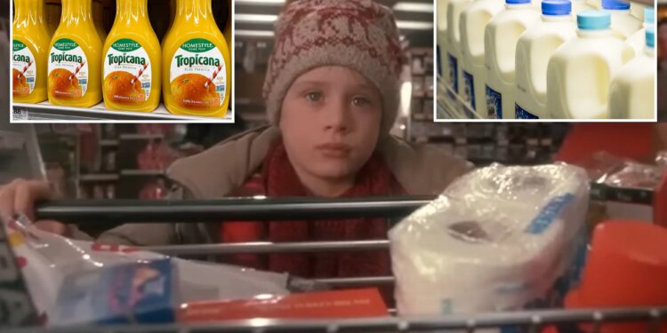 Kevin McCallister spent $19.83 on groceries in 'Home Alone.' Here’s what it costs now