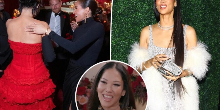 Kimora Lee Simmons details seeing Meghan Markle, Prince Harry at Kris Jenner's 70th birthday party