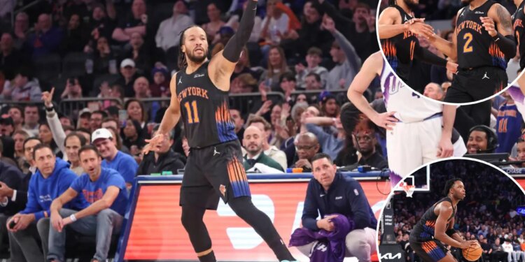 Knicks crush Jazz in end-to-end domination after 23-0 start